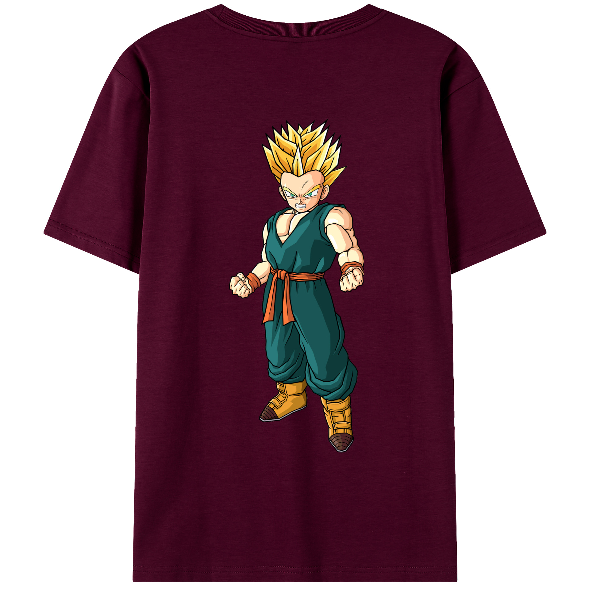 （画像用） ドラゴンボール DRAGON BALL レディース半袖Tシャツ(バックプリント)